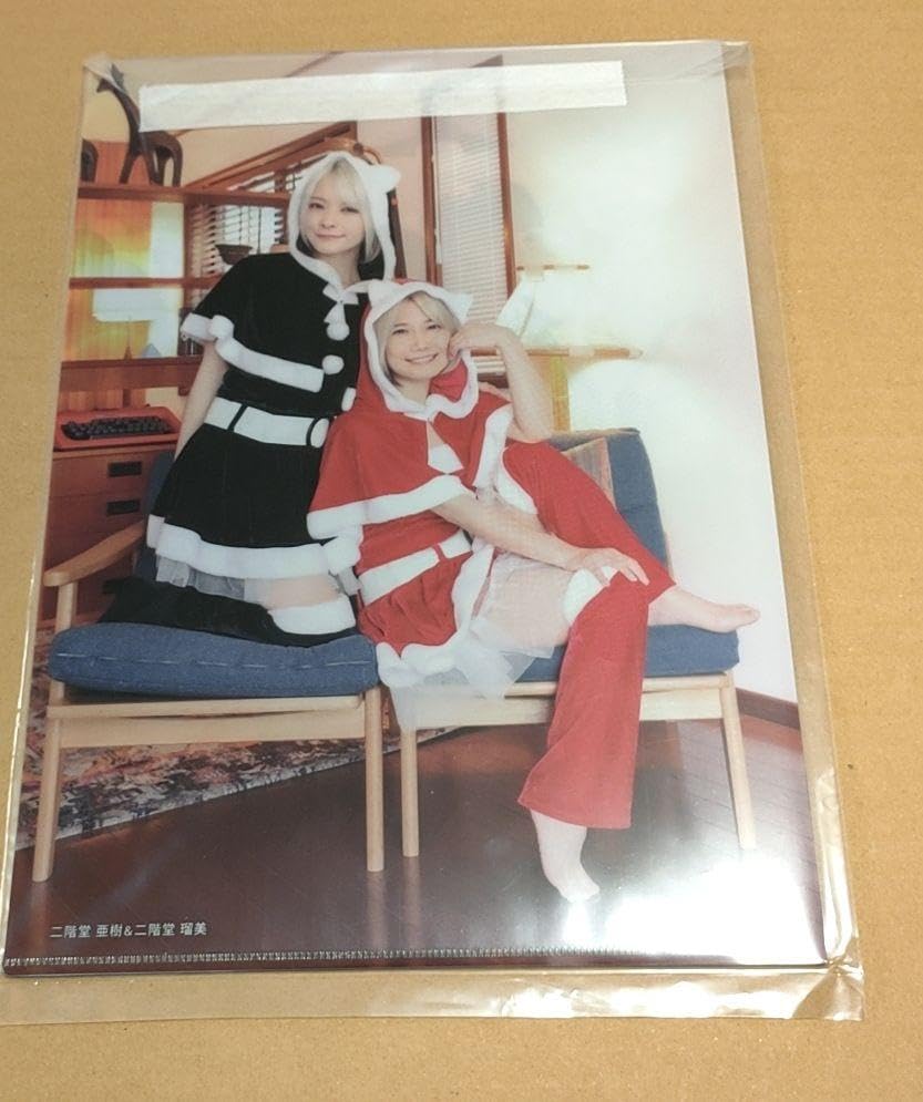 Amazon.co.jp: 2024日本プロ麻雀連盟 クリアファイル2種 岡田紗佳 伊達